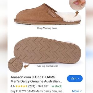 FUZZYFOAMS Cloud 908 Darcy Slippers - Gray Size EU43 / US10